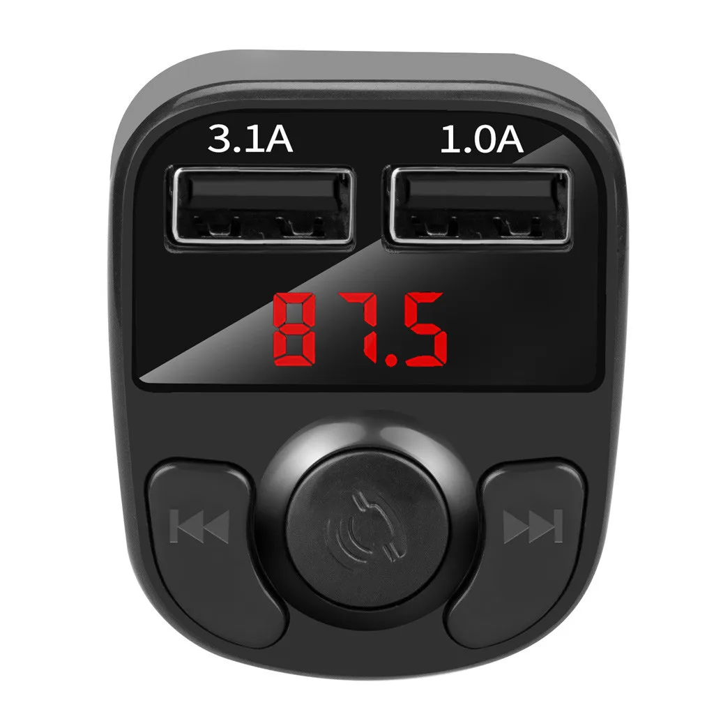 Автомобильное зарядное устройство А Bluetooth FM трансмиттер MP3 плееры модулятор