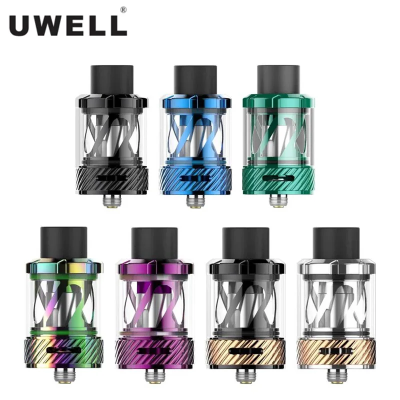 

Original UWELL NUNCHAKU Tank 5ml Tank Electronic Cigarette Atomizer Vape Plug-pull Claptonized A1Coil Pro-FOCS flavor Vaporizer