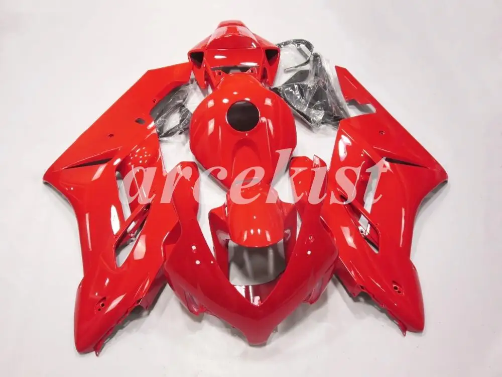 Red Лидер продаж литьевая Форма ABS полный обтекатель комплект Подходит для Honda CBR1000RR 04 05 2004 2005 Кузов Набор на заказ белый черный - Цвет: Red
