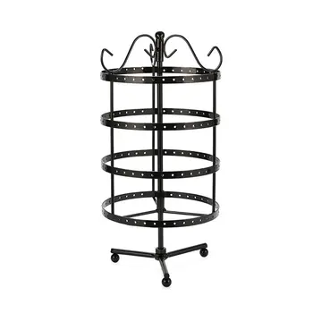 

Metal Round Jewelry Display Stand Creative Rotatable Home Decoration Storage Rack Jewelry Storage Rack