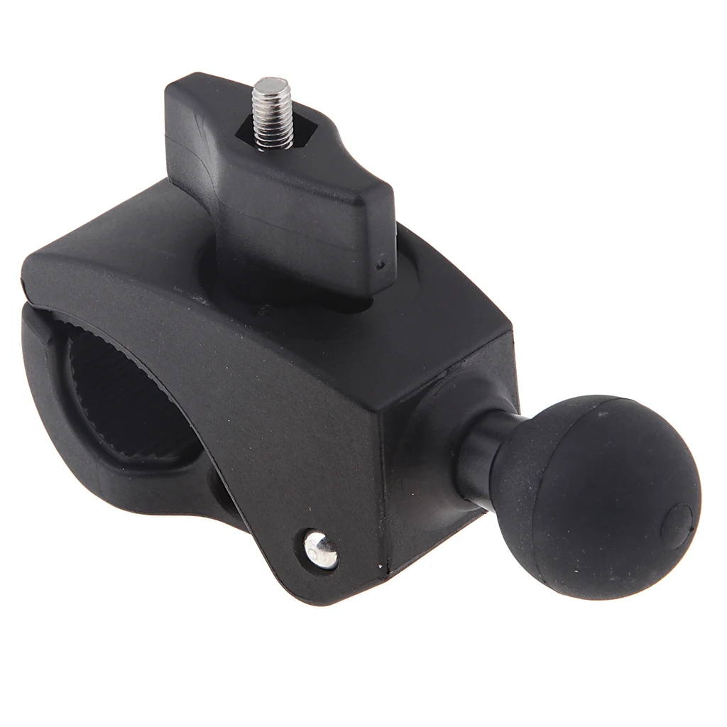 Quick Release Motorcycle Handlebar Clamp 1'' Ball Adapter 16-38mm Tube