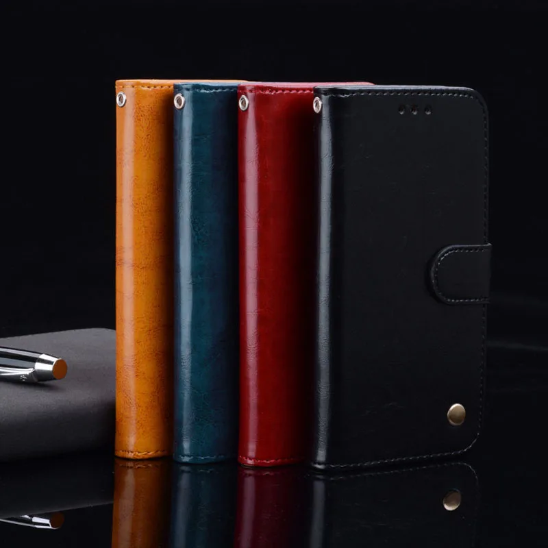 Luxury Oil Wax Flip Wallet Cover Cases For iPhone 11 Pro Max XR XS 5 5s SE 6 6s 7 8 Plus X Ten 10 Capa Shell Coque Case | Мобильные