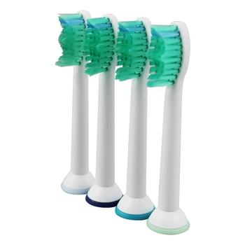 

4 pcs Sonicare Healthywhite Generic Toothbrush Replacement for Philips Proresults Easyclean Hx6750 Hx6710 Hx6530 Heads