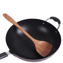 Натуральная здоровье деревянная бамбуковая кухонная резьба лопатка для перемешивания держатель ложки кухонные инструменты Ужин еда вок бледные принадлежности