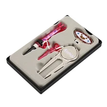 3 шт., зеленая вилка, металлический многоцелевой набор для гольфа, переносные футболки для мамы и сына, рисунок зодиака, прочные аксессуары, инструмент для ремонта