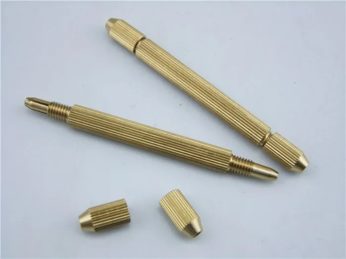 Precision Brass Hand Drill DIY Model Making Tools 0-1.5/2.2-0 7mm Manual Drilling