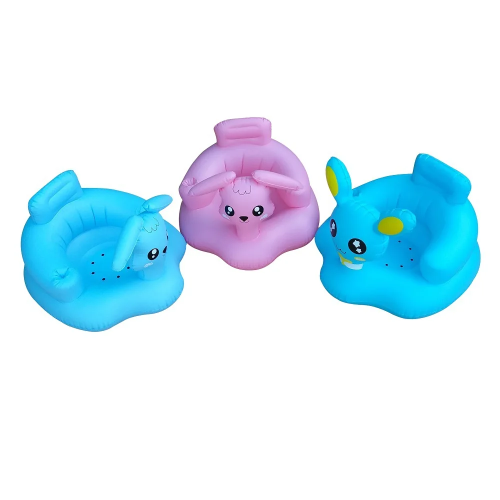 

New Products Special Offer Preferential Price Environmentally Friendly Inflatable Rabbit Infant Learn Seat, Cartoon Inflatable S