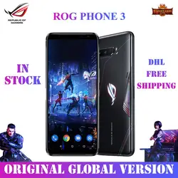 ASUS ROG Phone 3 глобальная версия игровой телефон Snapdragon865plus 8/12/16RAM 256/512ROM 6000 мА/ч, 144 Гц 2SIM карты 5G ROG 3 Smaerphone