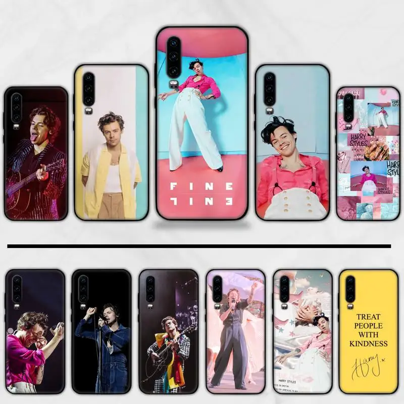 Harry Styles Love On Tour Soft Shell Phone Case Capa For Huawei P9 P10 P20 P30 Pro Lite smart Mate 10 20 Y5 Y6 Y7 2018 2019 | Мобильные