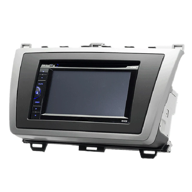 Для Mazda 6/Atenza 2008-2012 автомобиля 2Din аудио панель модификация панели DVD навигационная Панель рамка автомобиля Fascias стерео радио Панель