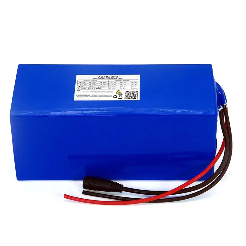 VariCore 36V 16ah 18650 Литий Батарея пакет и 800 ватт 20A bms защита 16000mAh резервного питания постоянного тока