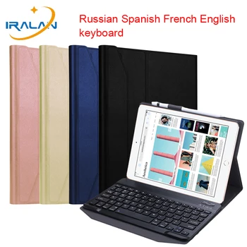

Keyboard Case For iPad Air 1 2 Case Pro 9.7 inch 2017 2018 A1566 A1567 A1822 A1823 A1893 A1954 Wireless Keyboard Bluetooth Cover