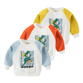 Toddler boys girls Sweatshirts Spring Autumn Winter Coat Sweater Baby Long Sleeve Outfit Tracksuit Kids Shirt Cheap Clothes 2020 1