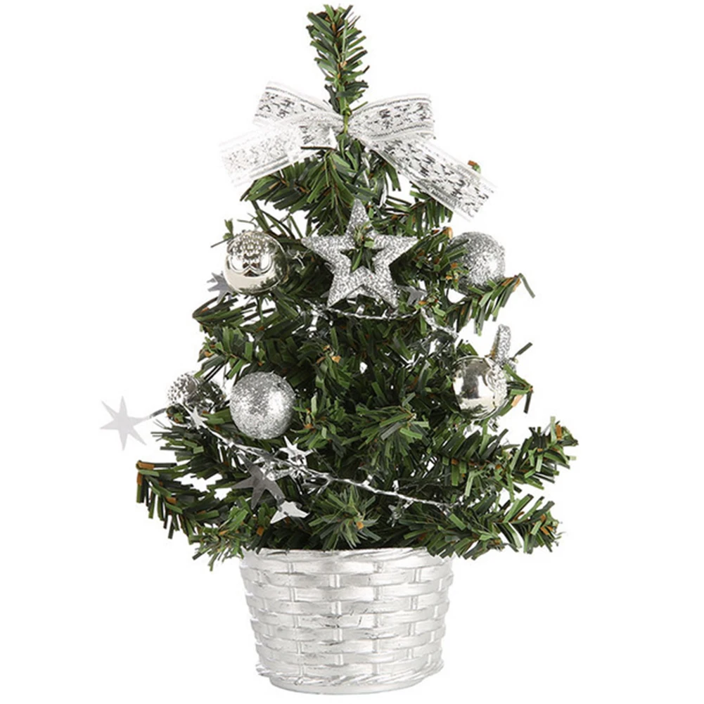 

Gift DIY Home Christmas Tree Table Mini Desk Decoration Bedroom Party Christmas Pine Artificial