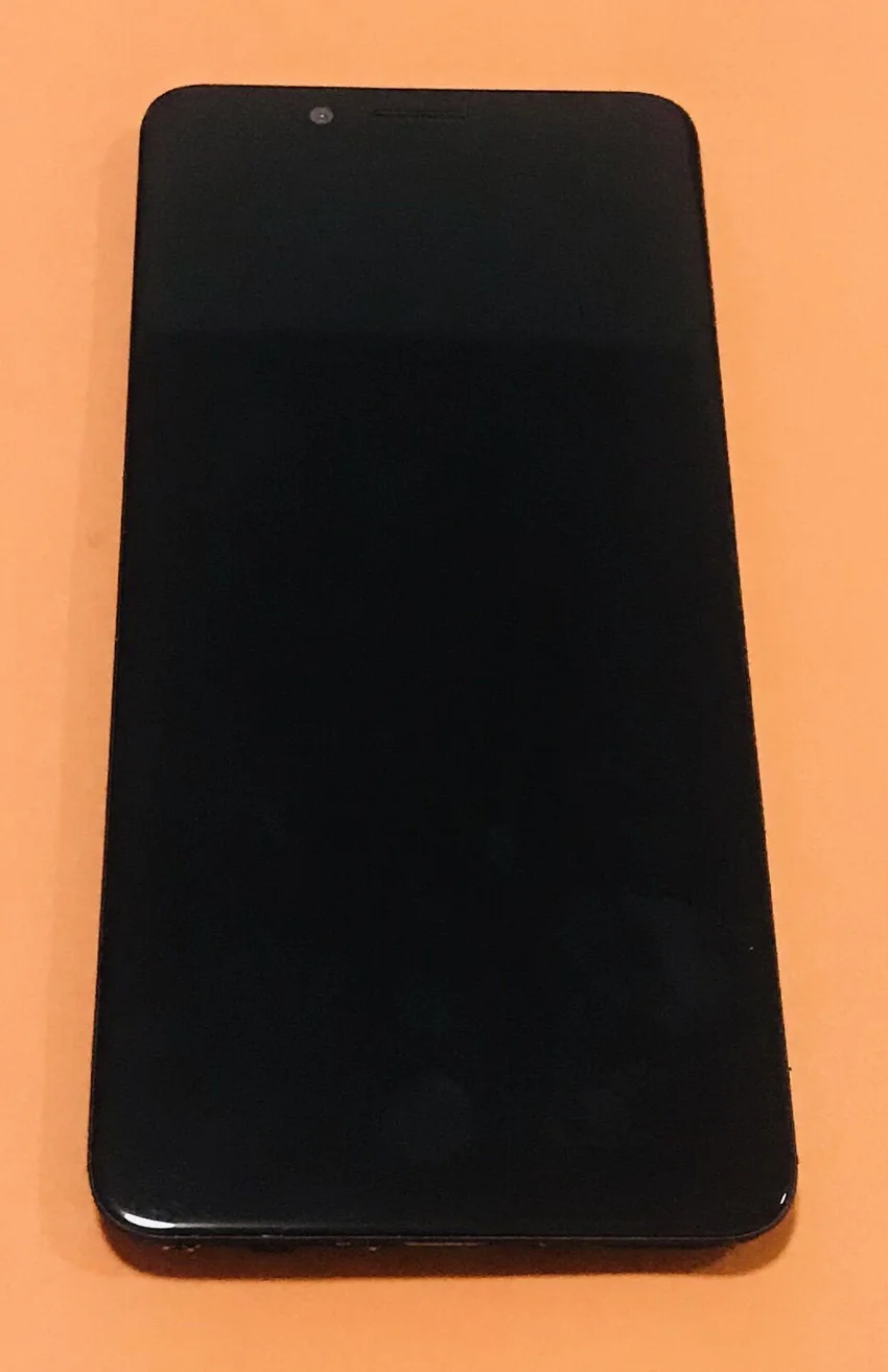 Б/у оригинальная материнская плата 6G + 128G сенсорный экран рамка для UMIDIGI S2 Pro Helio P25