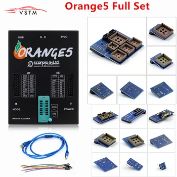 

New OEM Orange5 With Full Adapter Professional Full Packet Hardware Enhanced Function Software Orange5 Programmer