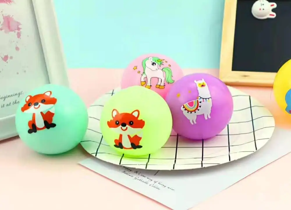 7 см Рождественский мягкий резиновый шарик macarons шарики из бисера вентиляционные декомпрессии круглый мягкий резиновый шарик игрушки