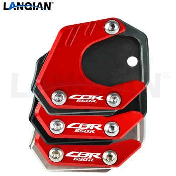 

Motorcycle Kickstand Side Stand Plate Pad Enlarge Extension FOR HONDA CB650R Neo Sports Cafe CBR650R 2019-2020 CNC Accessories