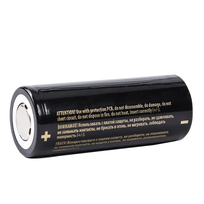 Литий-ионная батарея высокой емкости 2 шт. Sofirn 3,7 в 5500 мАч защищенная перезаряжаемая батарея 26650 с футляром для хранения