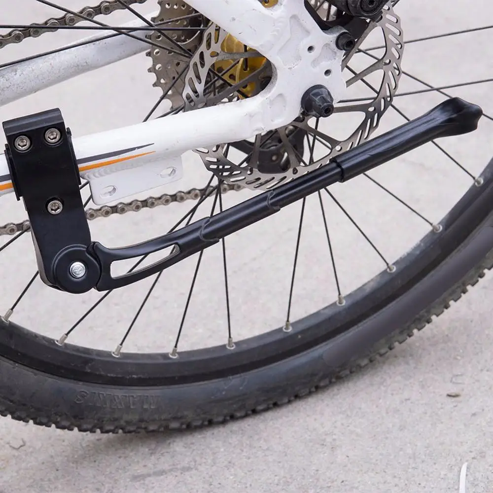 Легкий велосипед Kickstand Велоспорт Сплав регулируемый длинный стенд для 22-27 дюймов#3P27