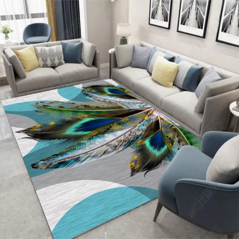 

Nordic living room sofa carpet bedside blanket modern tea table mat household