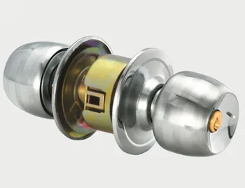 

Indoor Stainless Steel Knob Set Handle Locks With Key Home Round Ball Hardware Locks For Privacy Door