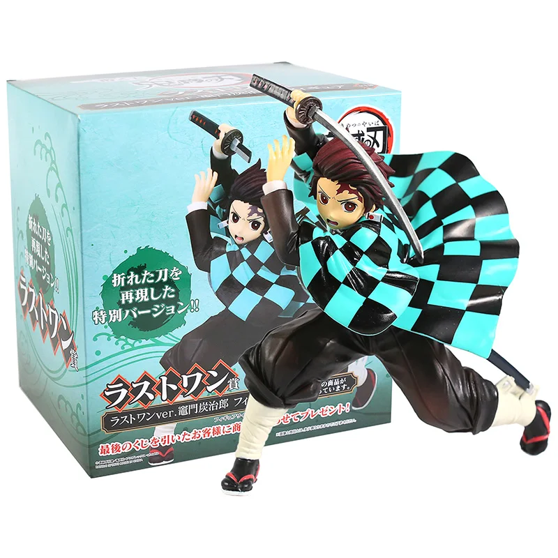 Убийца демона Kimetsu No Yaiba Kamado Tanjirou/Nezuko Ichiban Kuji Рисунок ПВХ Модель игрушки - Цвет: Tanjirou box