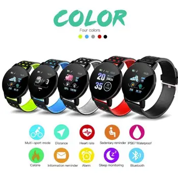 

2020 New 3D Sport Watch Pedometer Men Smart Watch Fitness Heart Rate Monitor Women Clock Smartwatch For Android IOS