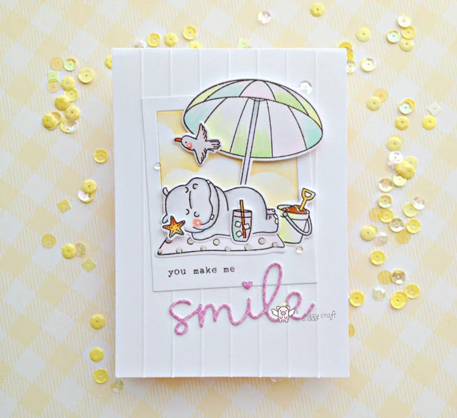 hippo by the sea HB card (1)