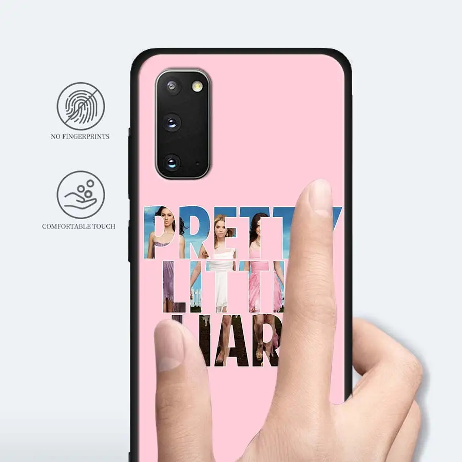 Чехол Pretty Little Liars чехол для Samsung Galaxy S10 S20 S7 S8 S9 S10e Lite Note 8 9 10 Plus 20 Ultra 5G черный