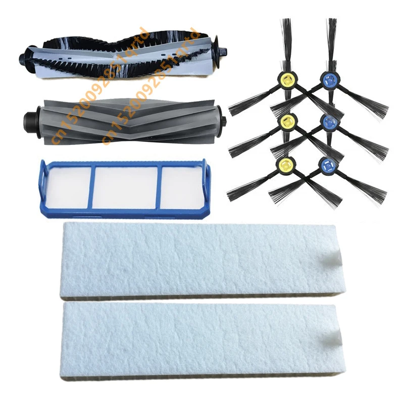 

Vacuum Main Roller Brush Cover Side Brush HEPA Filter Mop Cloth for Ilife A10s L100 Robotic Vacuum Cleaner Parts Repalcement