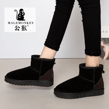 

winter fur keep warm ankle women shoes ankle platform snow boot for ladies 841706