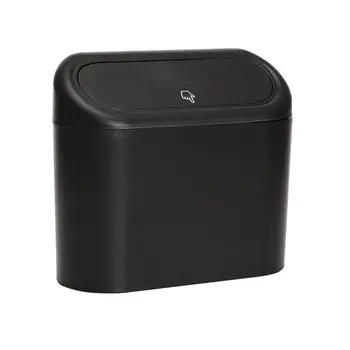 

Waterproof Car Trash Can with Lid Storage Leak-proof Car Organizer Multipurpose