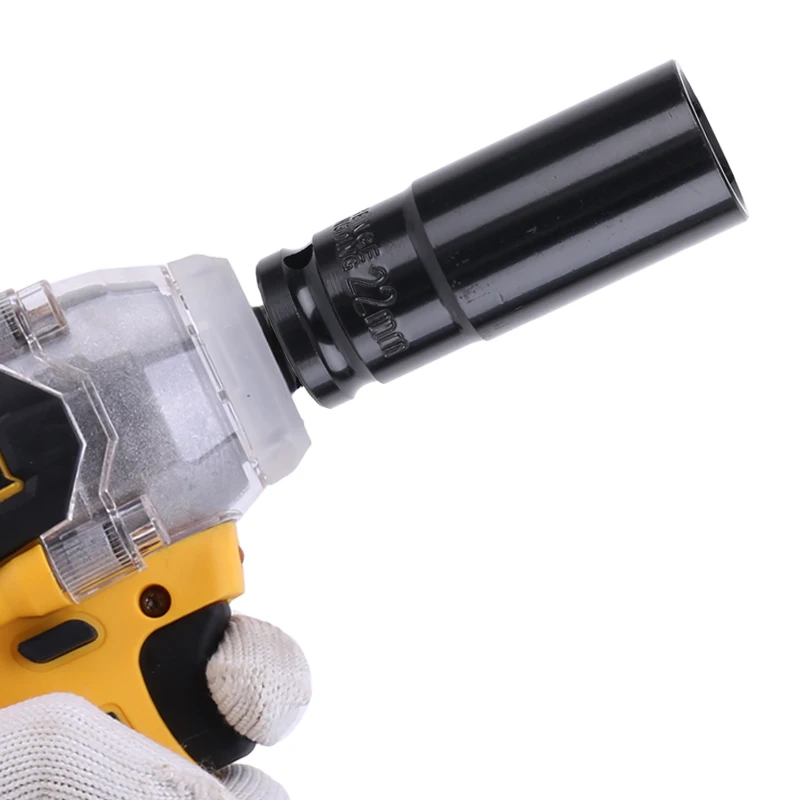 Electric Wrench Socket 1/2 Hex Wrench Socket Set for Electric Impact Wrench Drill Ratchet Spanner Sleeve Repair Tool Kit Spanner 4