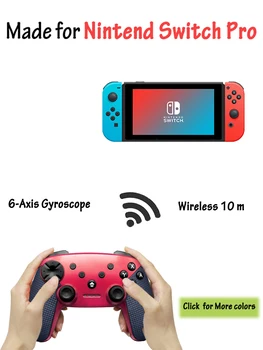 

For Nintend Switch Pro NS-Switch Pro Game Console Gamepad Wireless Bluetooth Gamepad Game Joystick Controller with 6-Axis Handle