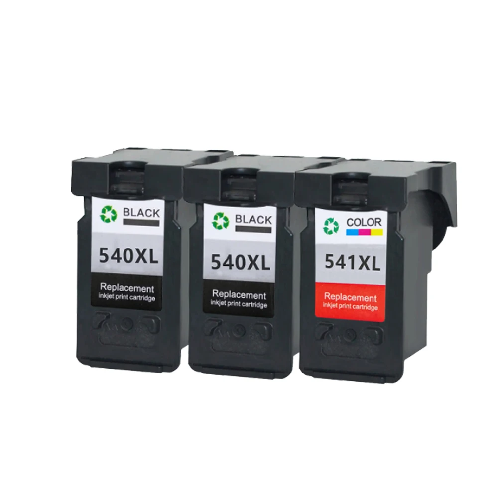 YLC PG540 PG-540 CL-541 для Canon PG540XL CL541 чернильный картридж pg 540 для Canon Pixma MG4250 MG3250 MG3255 MG3550 MG4100 MG4150 принтер - Цвет: 2Black  1Color