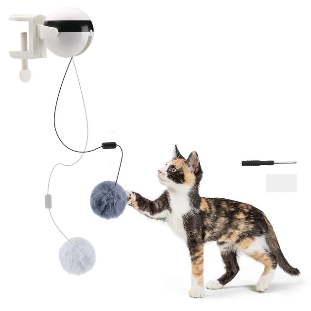 Elektrische Automatische Hebe Bewegung Katze Spielzeug Interaktive Puzzle Smart Pet Katze Teaser Ball Pet Liefern Heben