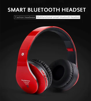 

Music Sports Running Smart Bluetooth Headset High Battery Over Ear Wireless Headphones Noise Cancelling Computer Gaming Headphoe