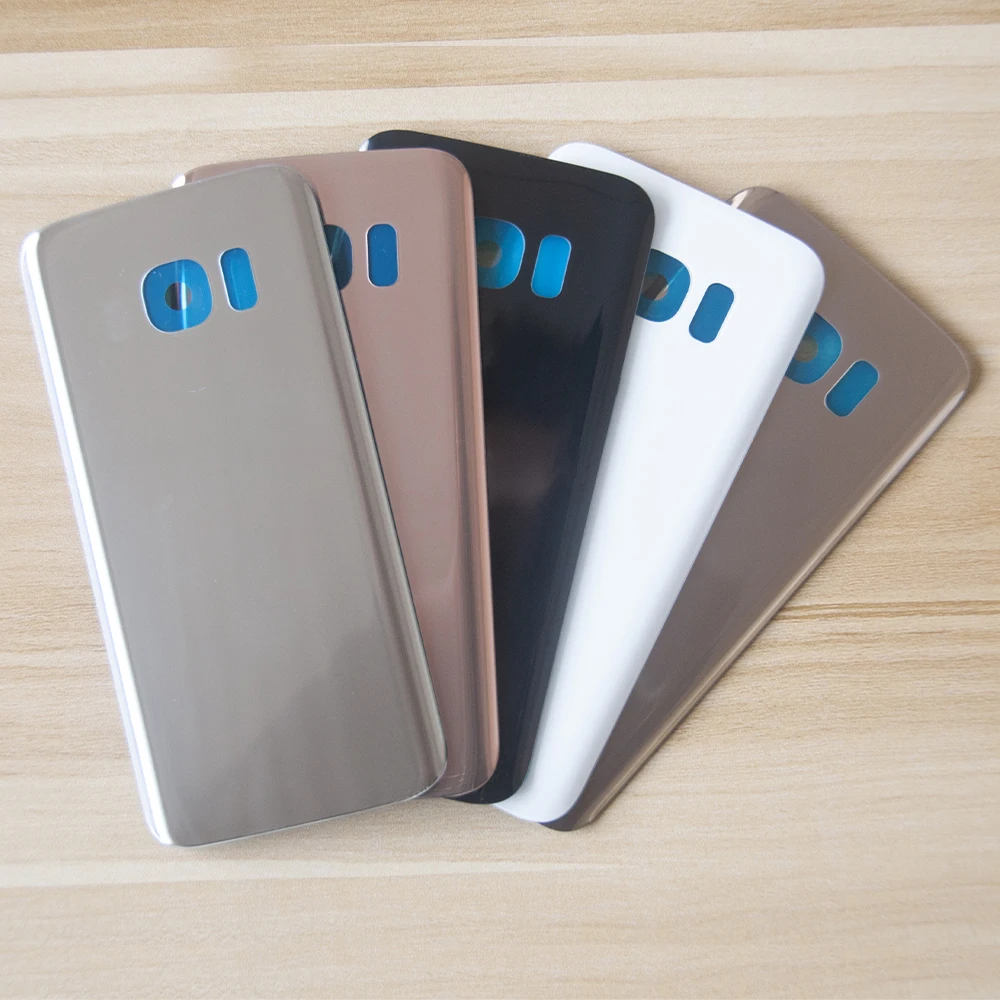 

For Samsung Galaxy S7 G930F/S7 EDGE G935F OTMIL Back Glass Cover Rear Door Battery Housing Chassis Repair Parts Back Glass Cover