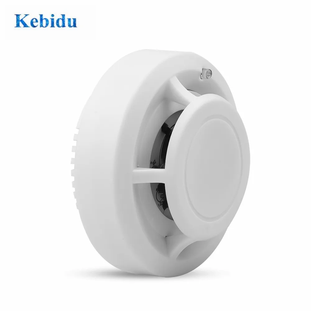 Casa de seguridad Detector de humo alarma de alta sensibilidad estable independiente Detector de humo alarma Detector de alarma de incendio