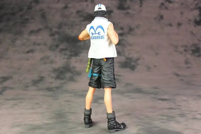 

Yaya Anime One Piece Art King Modeling KOA Ace Navy Suit Assemblage Prize Figure