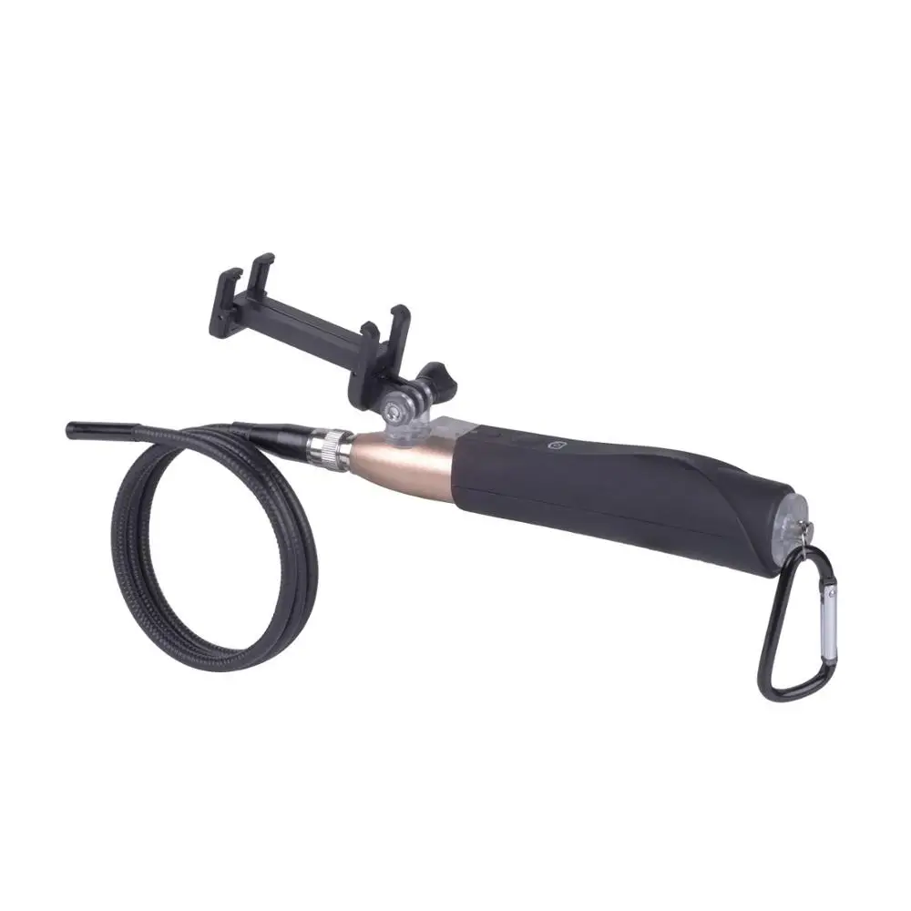 Wifi Handle Endoscope Camera 5.5mm 6 LED Lights Android and IOS Snake Wifi Borescope Camera