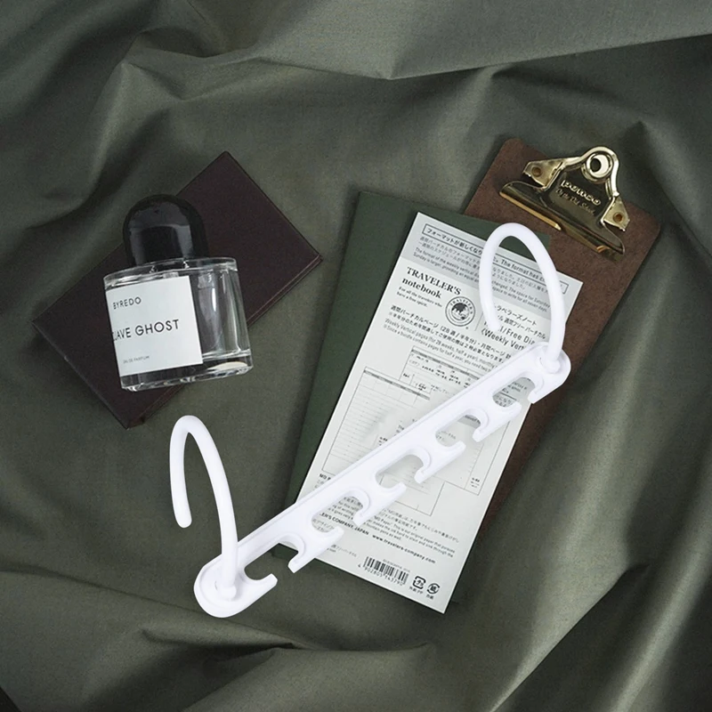 8 pcs Space Saver Wonder Magic вешалка для одежды крючок Органайзер набор Белый-ABUX