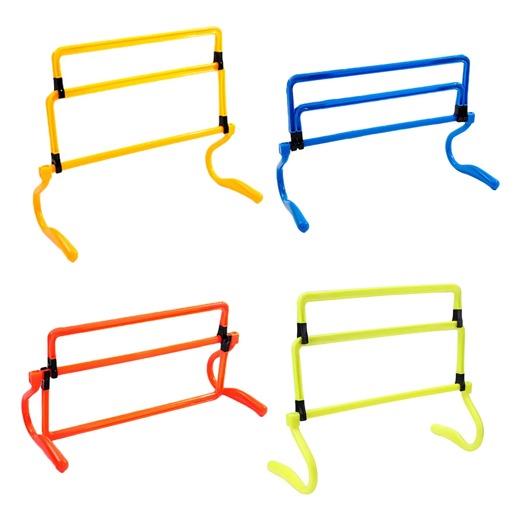 

Practical Mini Hurdle Removeable Football Barrier Frame Soccer Training Barrier Hurdle For Jump Running Sensitive Soccer Speed