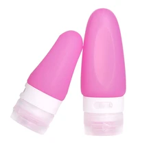 3 шт силиконовые дорожные бутылки герметичный контейнер портативный для шампуня лосьон Косметика VJ-Drop