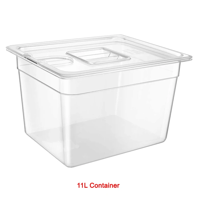 Container With Rack For Sous Vide Coocker - Temu