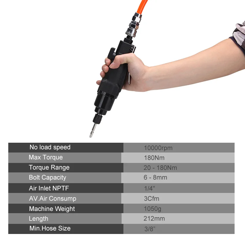 FivePears большой крутящий момент пневматические инструменты Пневматическая отвертка пневматический инструмент 8H пневматические инструменты электроинструмент Тип 3308