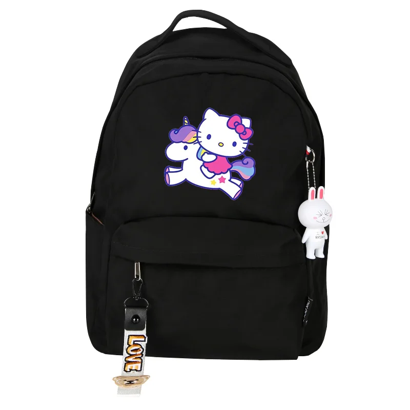 Аниме hello kitty, женский рюкзак, школьные сумки для девочек-подростков, милый розовый рюкзак, рюкзак на плечо для путешествий, сумка для ноутбука - Цвет: 9