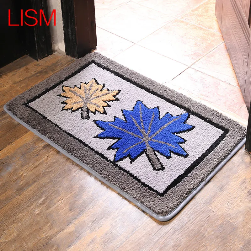Коврик с изображением перьев дверной коврик Впитывающий Коврик для ванной комнаты дверной коврик входной коврик кухонный коврик для спальни, ванной дома - Цвет: 15