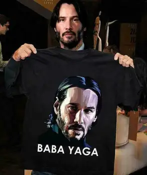 

John Wick Baba Yaga Be Kind To Animals Black TShirt S-3XL